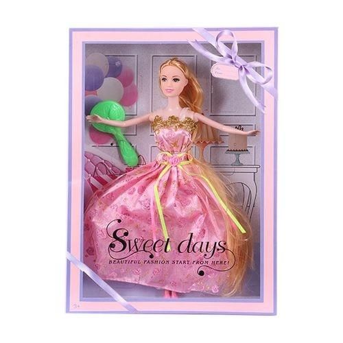 Plastic Sweet Days Toy Doll - Salmon