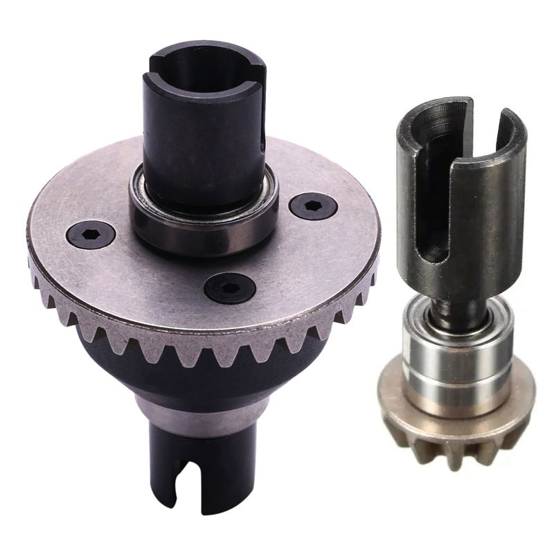 2 Pcs for JLB Racing CHEETAH 1/10 Brushless RC Car Parts: 1 Pcs Differential Set EA1057 & 1 Pcs Front Driver Set EA1056