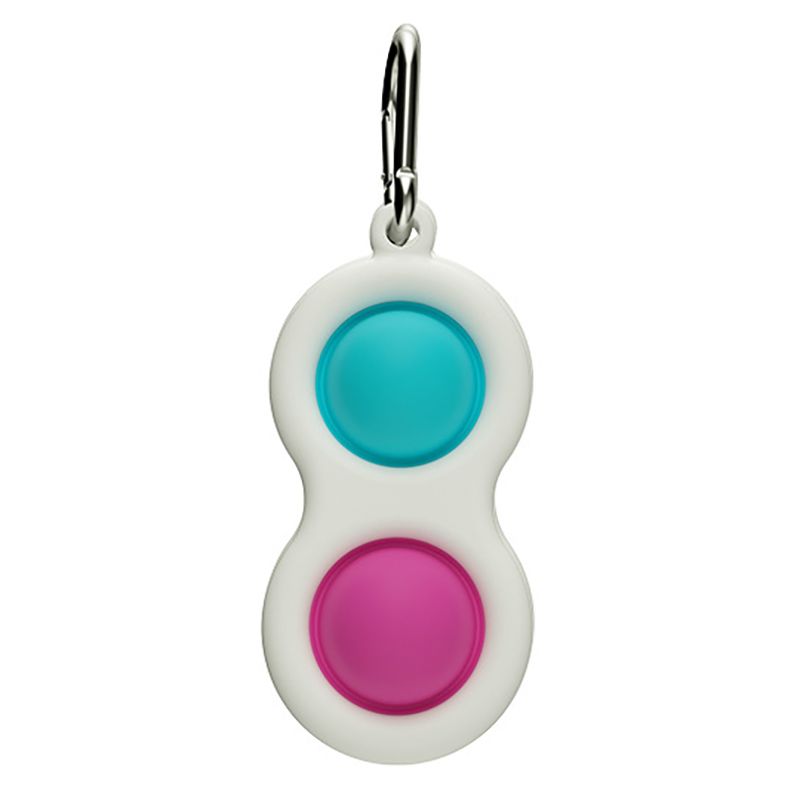 Fidget Toy Simpl Dimpl Toys Education Finger Exercise Baby Toys for Baby Ages 3 to 12 Adult Blue + Pink