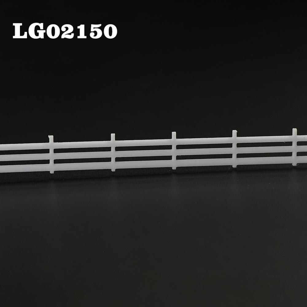 1 Meter Model Railway N Scale White Building Fence Wall 1:150 Model Trains Diorama Accessory