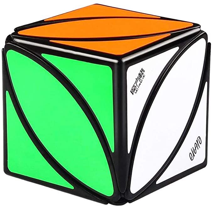 Qiyi Mofangge Ivy Speed Cube FengYe Skew Cube Puzzles Eitan Ivy Leaf Magic Cube Black