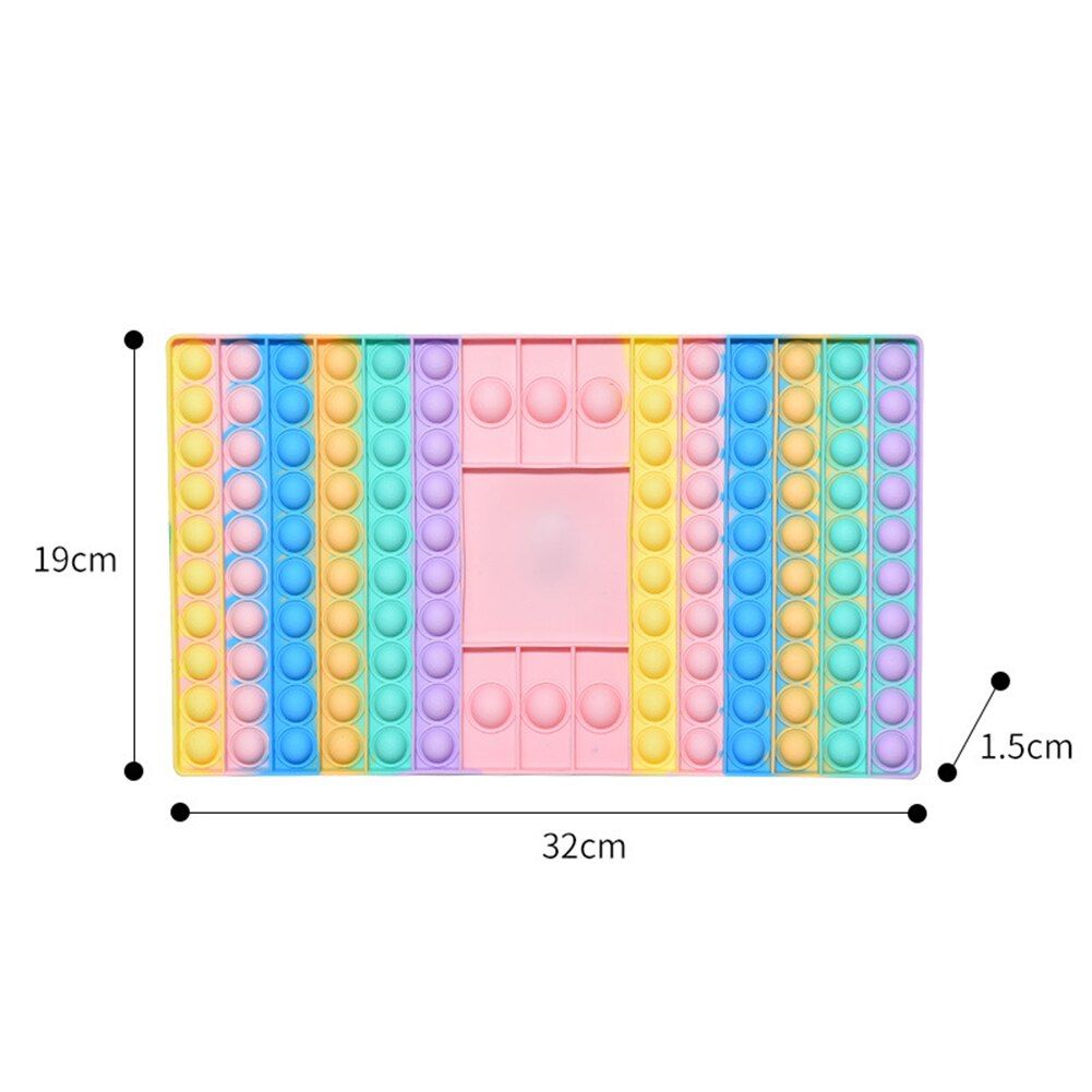 1set Fidget Toys Big Size Push Bubble Anti Stress Stretchy Strings toys for  Child  Sensory Antistress  Gift