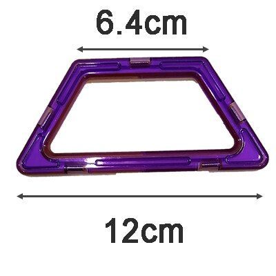 1pcs big building blocks Magnetic DIY building blocks parts construction toys for toddlers Designer Magnet model building toys
