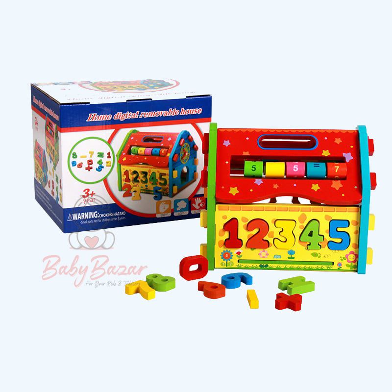 Home Digital Removable House Toy High Quality Educational Toy
