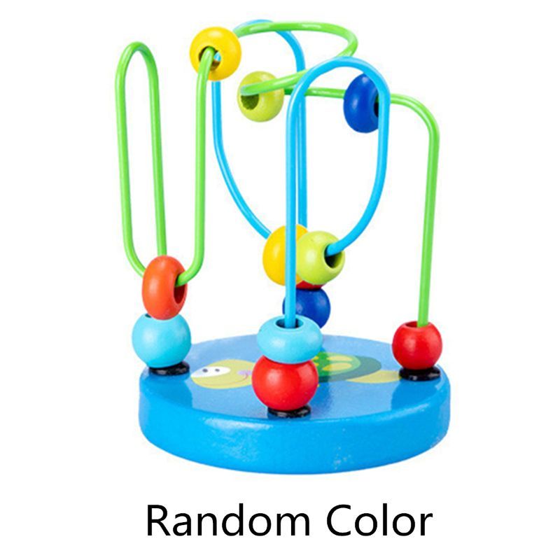 Montessori Wooden Toys Childhood Learning Toy Baby Colorful Wooden Blocks