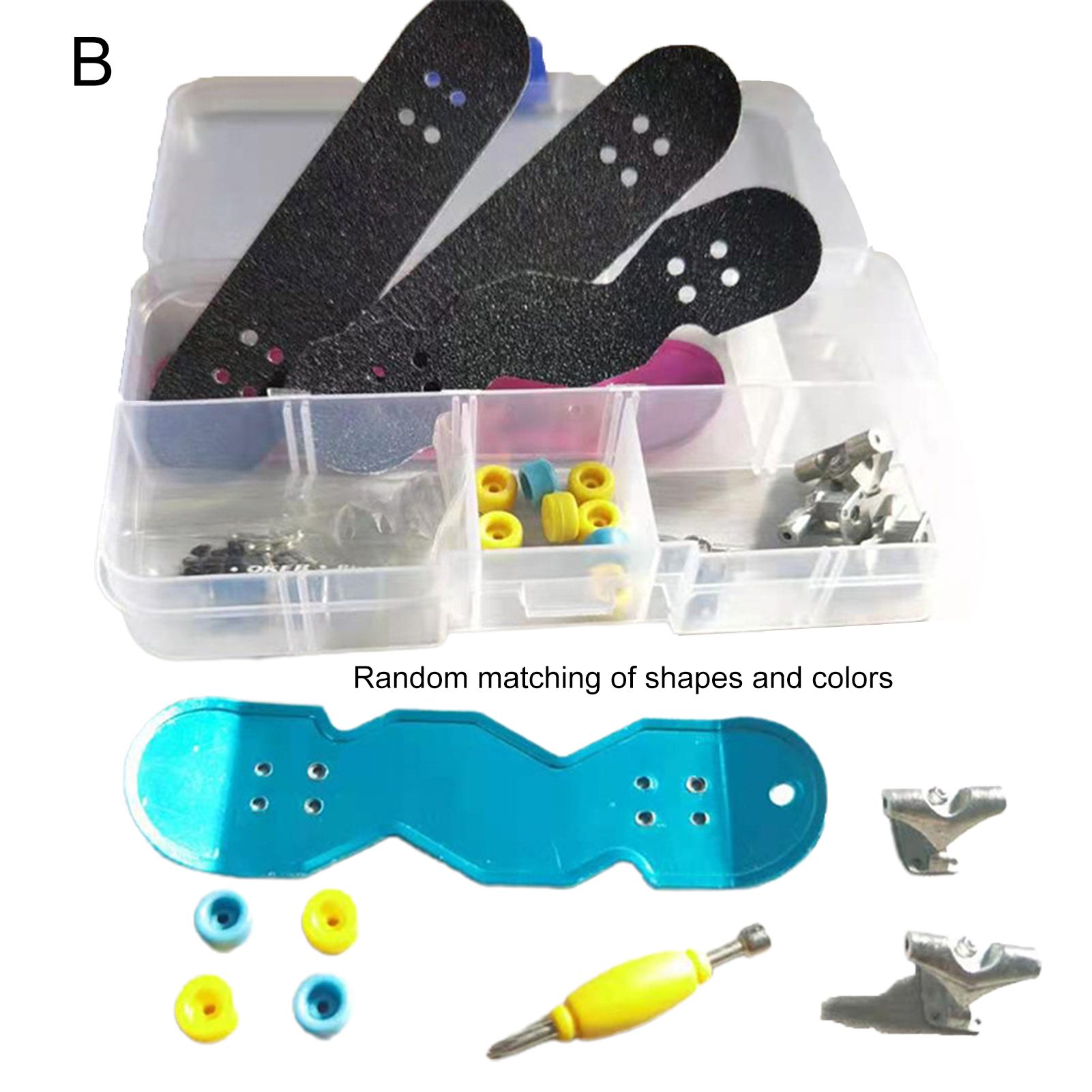 Professionalni Skateboard High Simulation All Pkaged in Plastic Box Finger Skateboard
