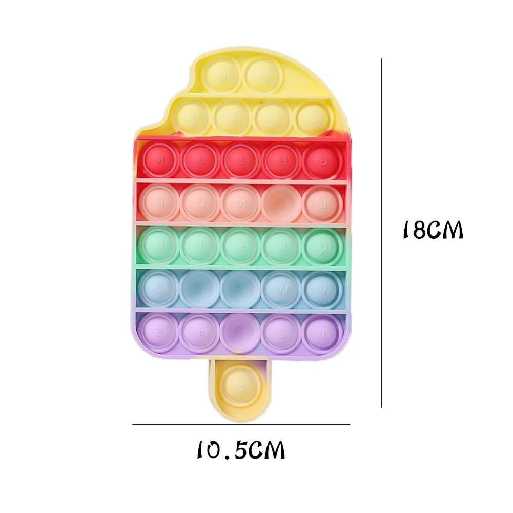 Push Bubble Sensory Fidget Toy Box simple dimple Figet Stress Reliever Toys  Child Funny Anti Stress Reliver