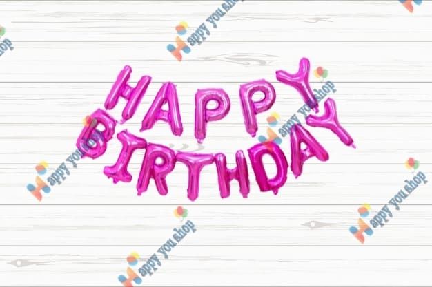 Happy Birthday Foil Balloon