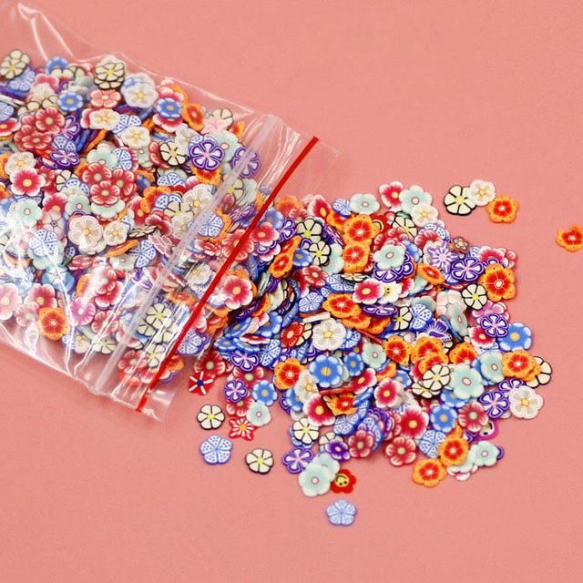 1000pcs Fruit Slices For Nail Art Slime Addition All For Slime Filler Lizun Diy Charm Slime Accessories Supplies Decor Toy