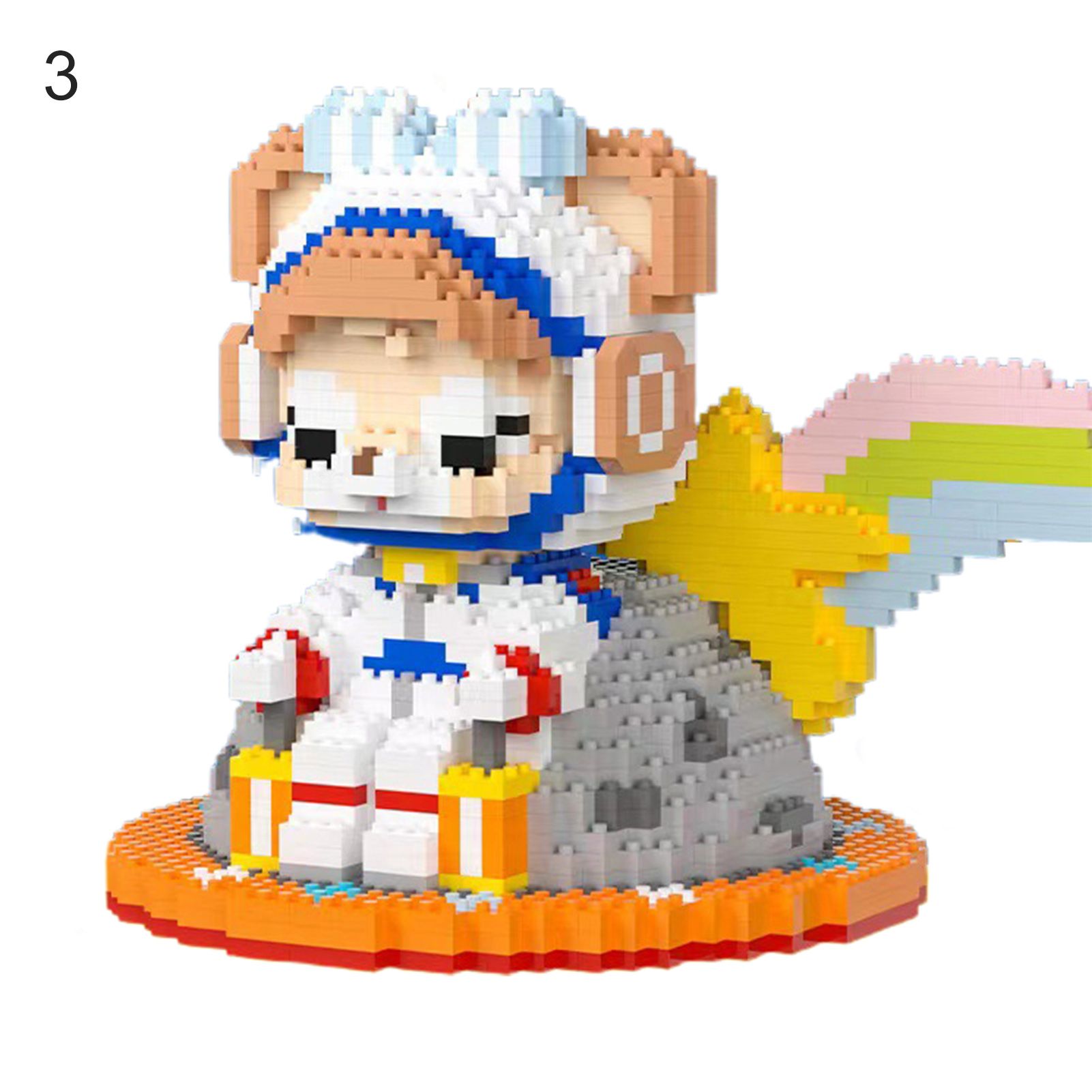 Educational Toy Adorable Aerospace Cartoon Series Building Toy