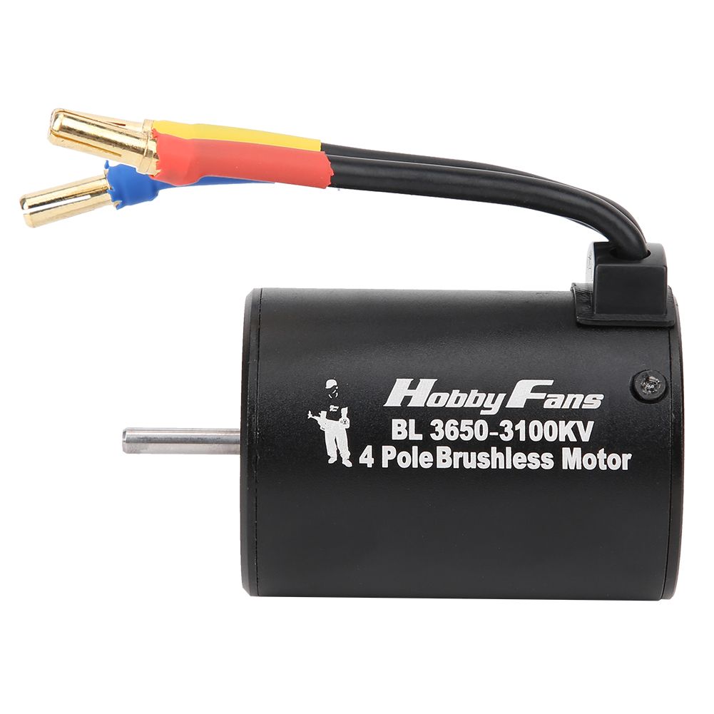 3650 3100KV Brushless Sensorless Motor Upgrade Spare Part for 1/10 RC Car