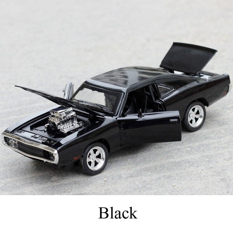 MINI AUTO 1:32 Dodge Charger The Fast And The Alloy Car Models kids toys for children Classic Metal Cars