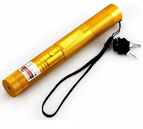 Laser Pointer Rechargebale Green Laser pointer GOLDEN COLOR