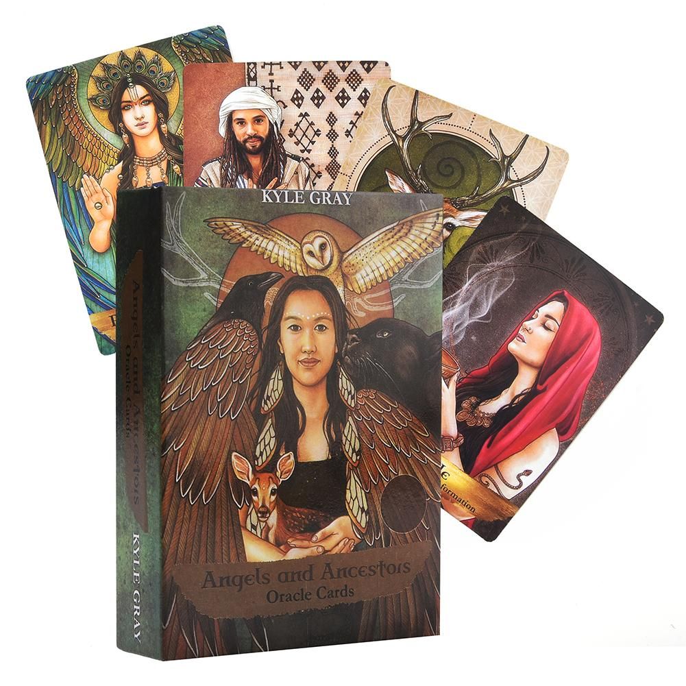 Hot Santa Muerte Tarot Cards Borad games tarot deck Oracle Cards Game PDF for personal use