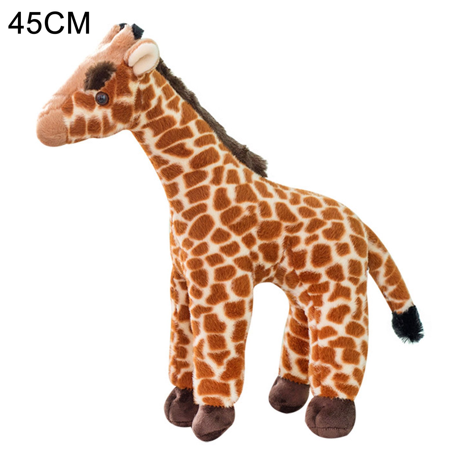 Giraffe Plush ToyUltra SoftDecorativeCute3D Lovely Baby Kids Giraffe Pillow Doll Room Decorationfor Birthday Gift