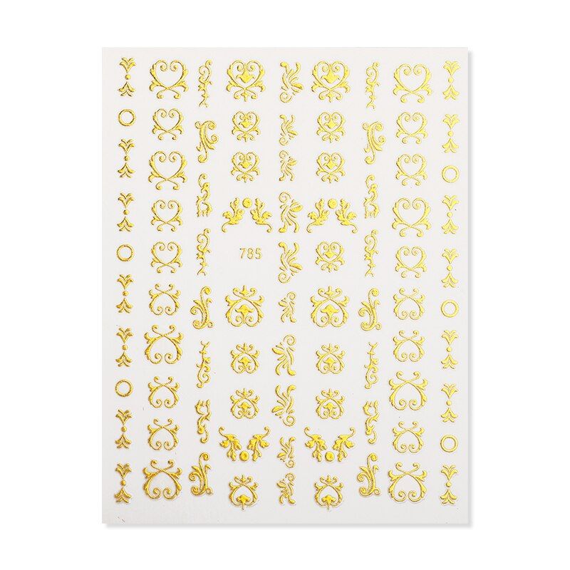 1 Sheet Nail Sticker Butterfly Series Transfer Lovely Summer Fluorescent Color DIY Design Decals Decoration Nail Art Accessories