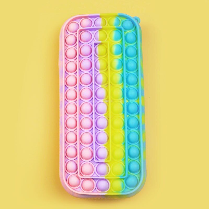Pop its Stationery box Children's decompression stationery box Pop its Storage bag Pop its Pencil case