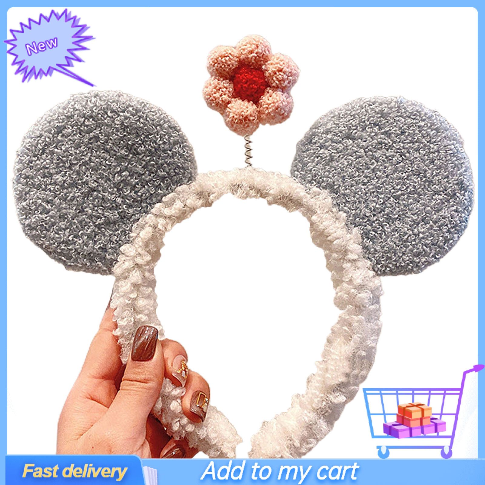 Women Cute Sweet Hairband Wash Face Makeup Hair Hoop Headwear Headband Accessory