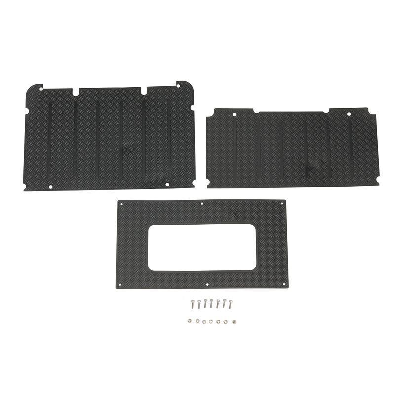Metal Anti-Skid Plate Luggage Rack Door Sunroof Decoration for 1/10 RC Crawler Car Traxxas TRX4 TRX-4 82056-4 Defender