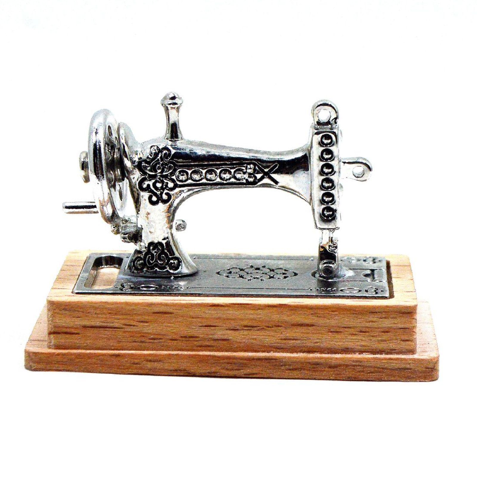 1/12 Dollhouse Mini Cute Furniture Simulation Sewing Machine Model Toy Ornament