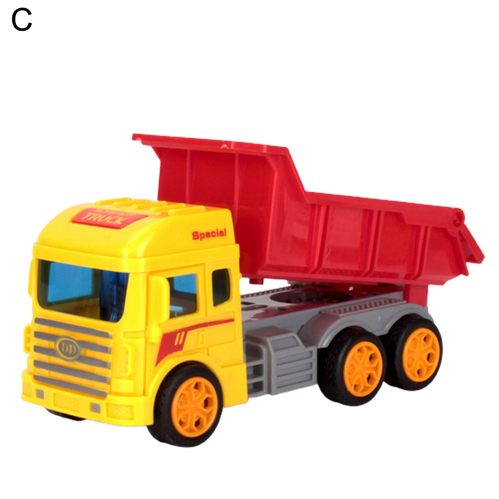 Vehicle Model Create Imagination Non-Fading Plastic Simulation Engineering Vehicle Model for Children