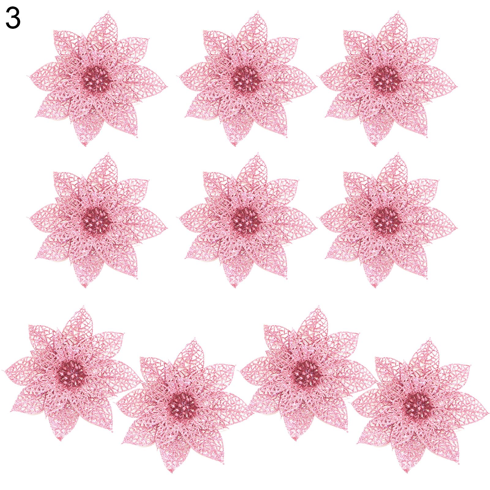 Artificial Christmas Flower Ornamental Require No Maintenance Artificial Flower