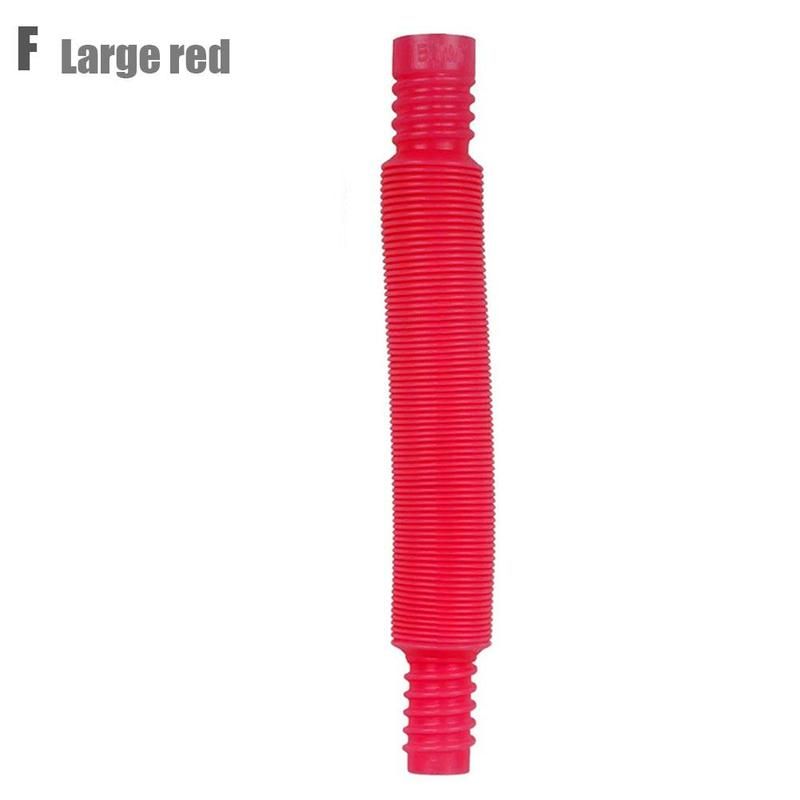 1pc Children's Vent Decompression Fidget Toy Mini Telescopic Decompression Sensory Toy For Children Tube With Fidgets Autis X5L8