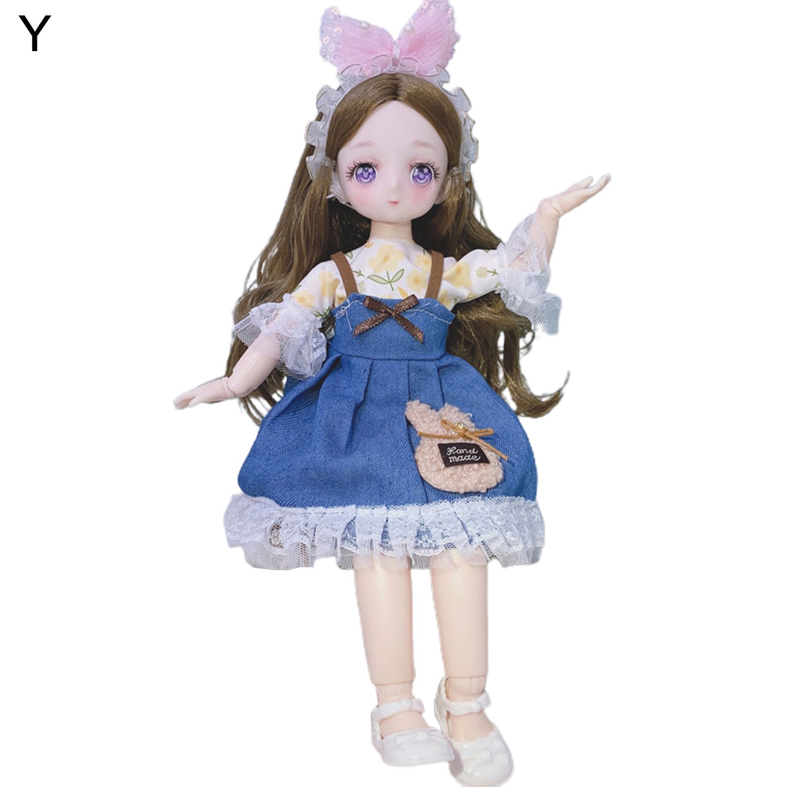 Girl Doll Multifunctional Two-dimensional Dress-up Doll Toy