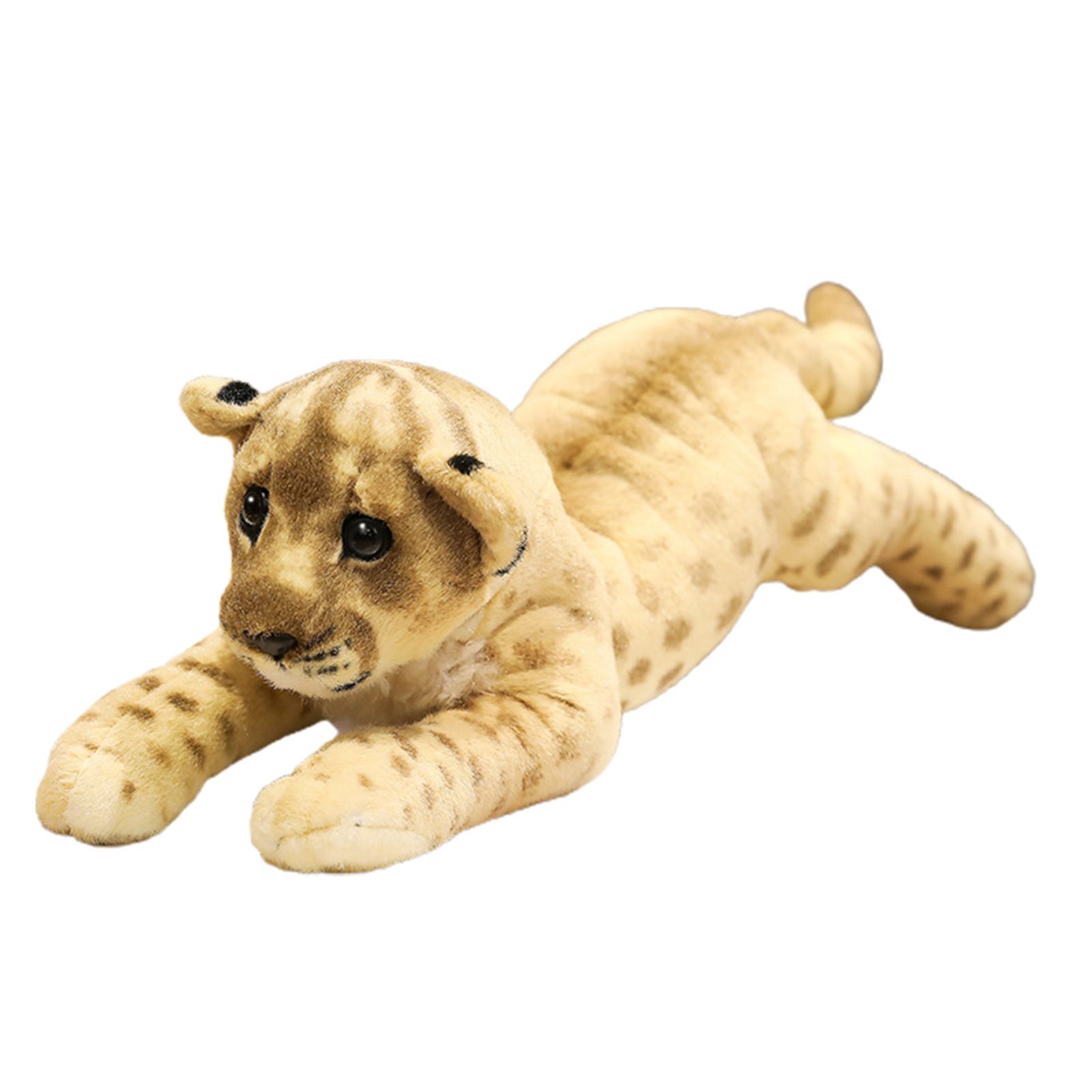 Mini Stuffed Toy Non-deforming Vivid Cartoon Funny Mascot Lion Leopard Tiger Plush Toy for Ornament
