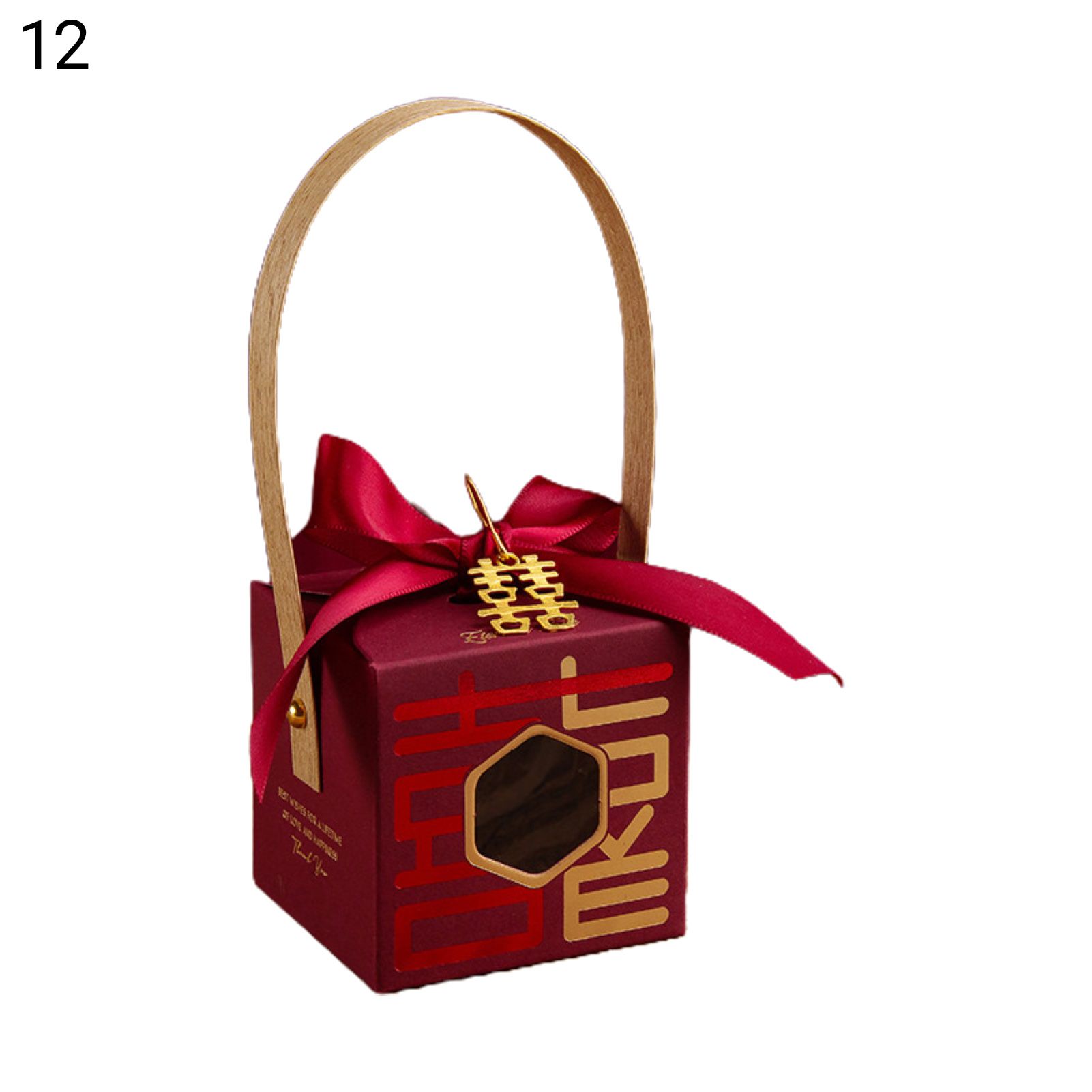 Gift Wrapping Box Decorative Add Festive Touch Candy Storage Case