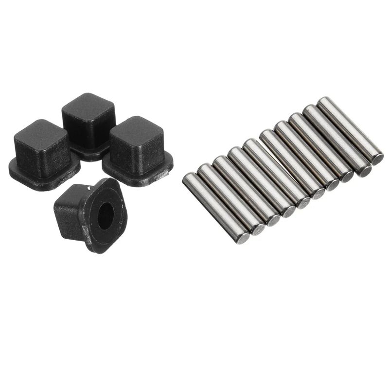 14 Pcs for JLB Racing CHEETAH 11101 J3 SPEED 1/10 RC Car Parts, 4Pcs Pin Needle Cap EB1012 & 10Pcs Pin 3X17mm PN002