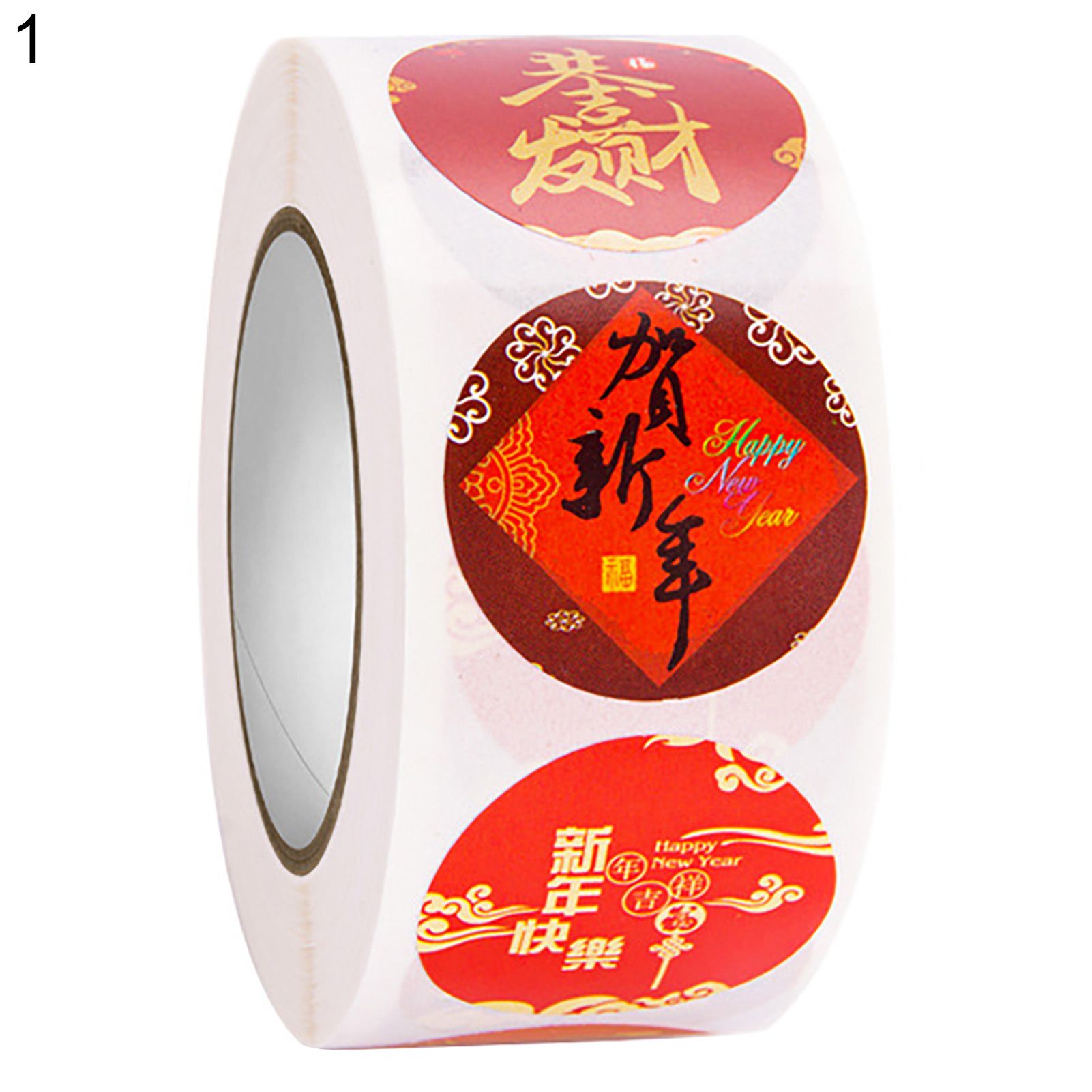 Gift Sticker Durable Decorative Printed Sealing Tag Decal