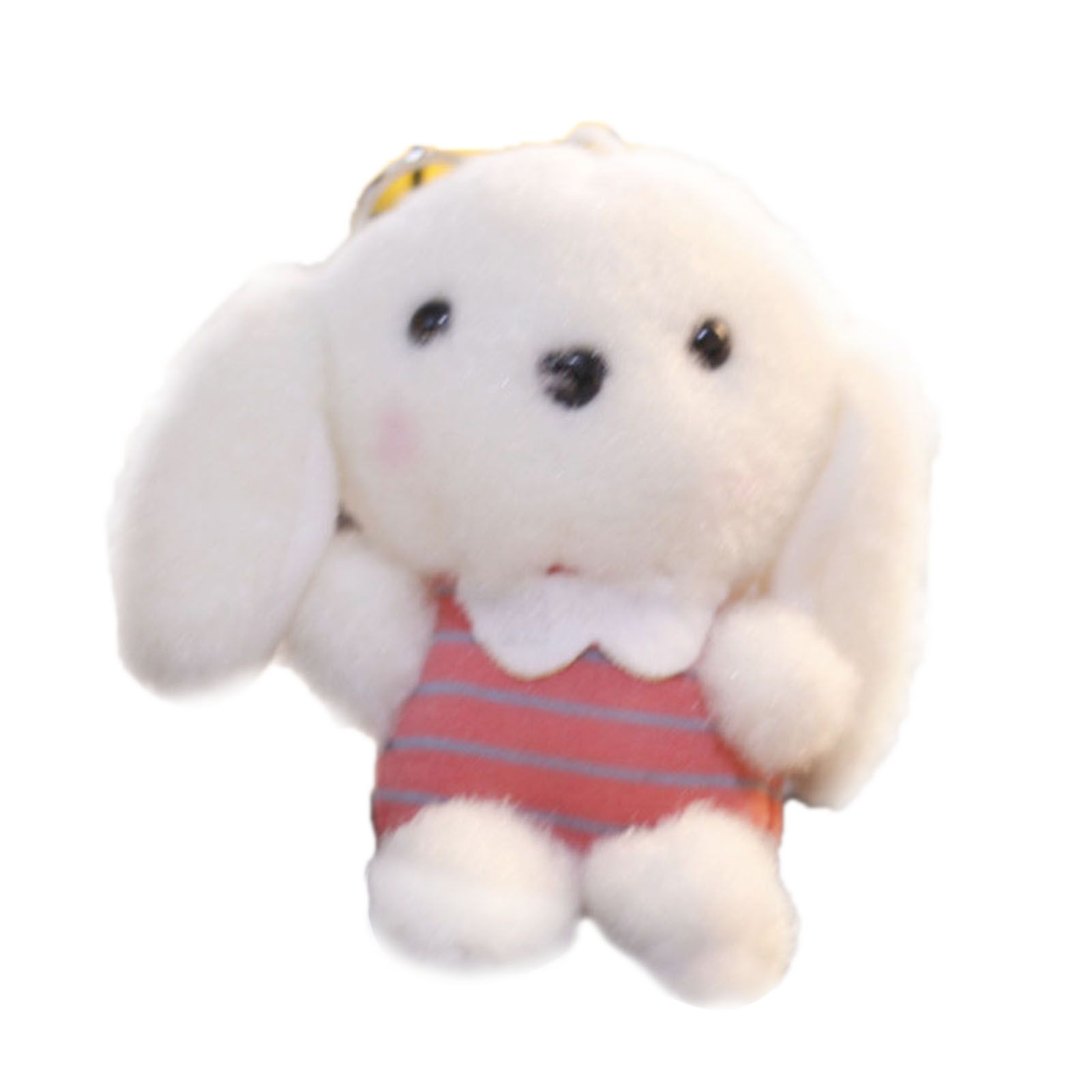 Plush Pendant Bright Color Mini Plush Bunny Doll Toy Keychain