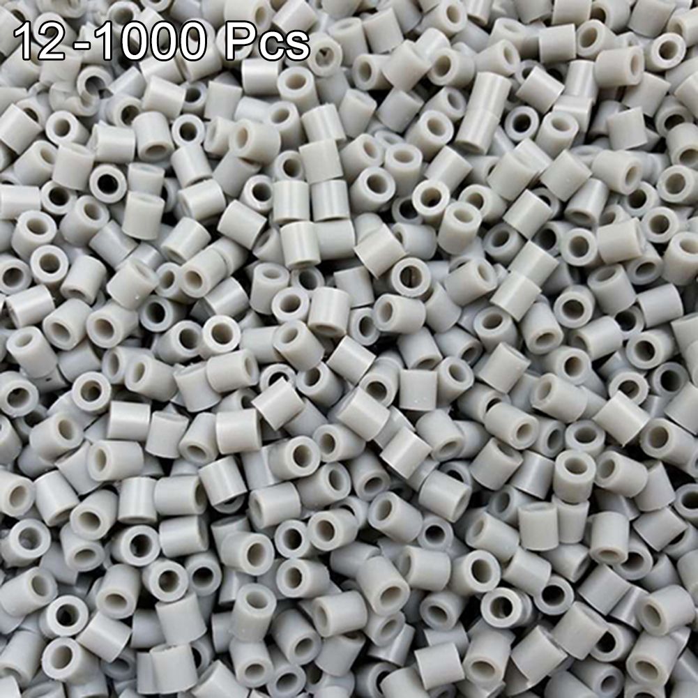 1000 Pcs 5mm Fun Kid DIY Plastic Beads Craft Educational Students Toy Gift