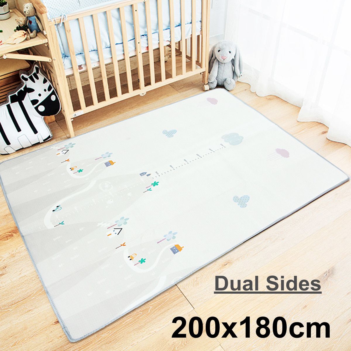 Amusing Baby Carpet Game play Mat Foam Puzzle Pad Child Child Crawling Baby Blanket 200*180cm