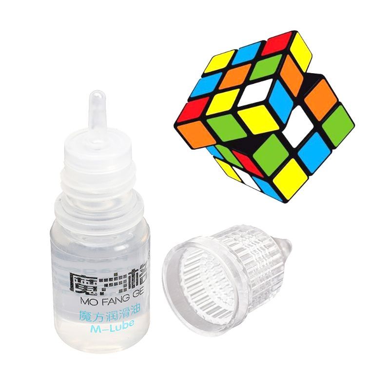 39XF 3 ml Cube Silicone Lubricant Smooth Lube Oil Easily Rotate Maintain Supply