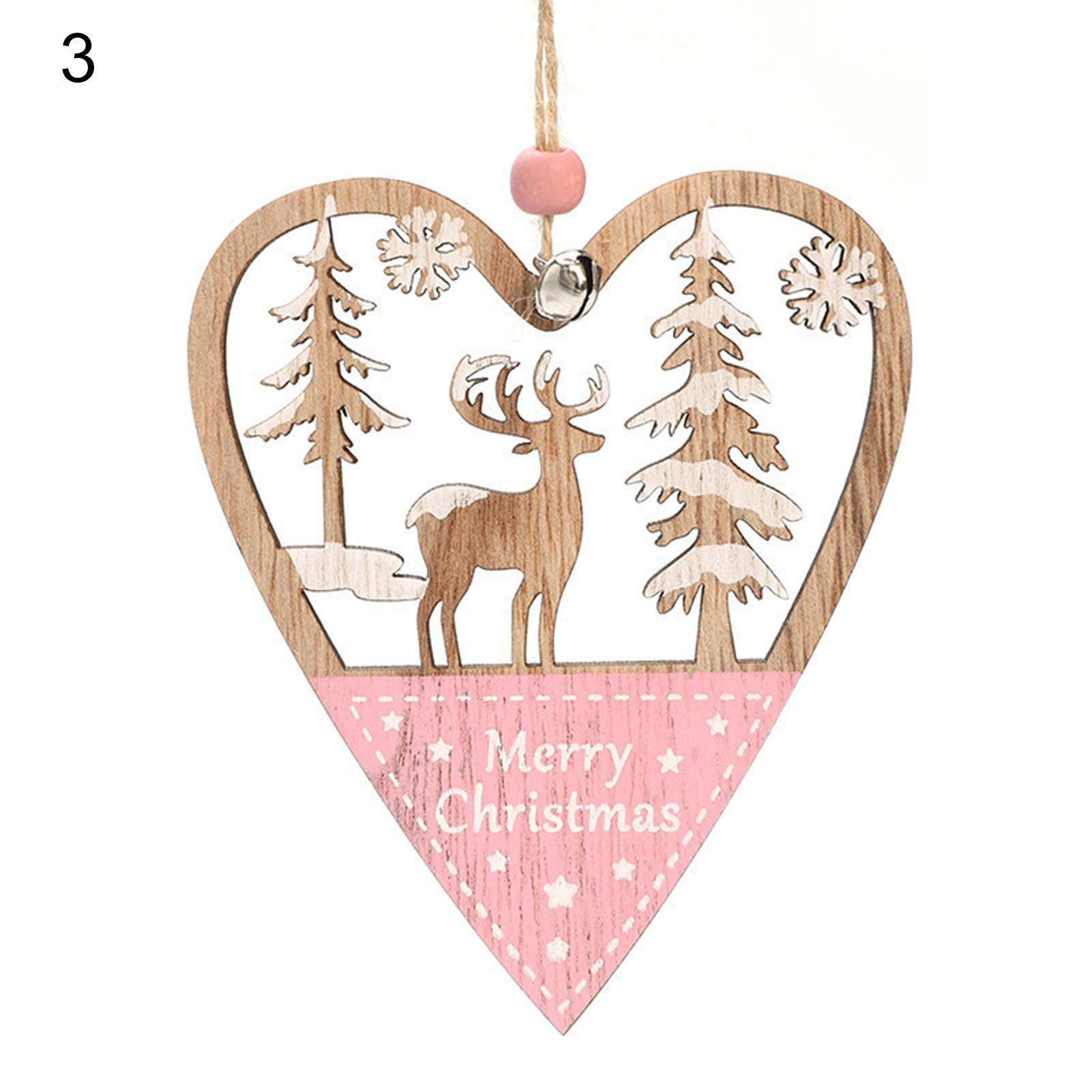 Christmas Pendant Anti-rust Eye-catching Attractive Christmas Ornament