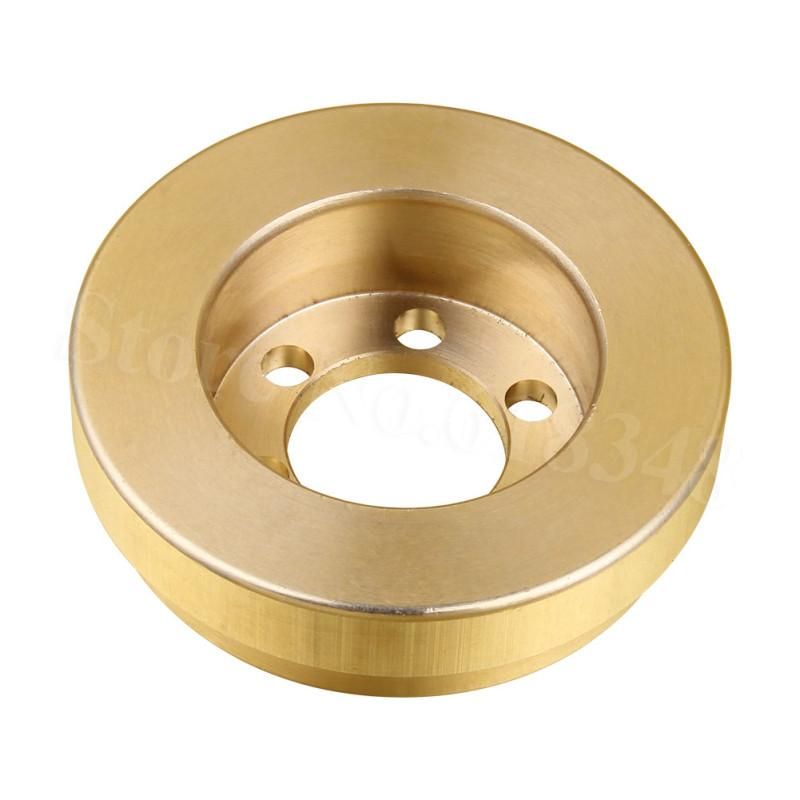 4pcs TRX4 Brass Counterweight for 1.9 2.2 inch Wheel Rims Axial SCX10 90046 90047 RC4WD D90 Traxxas TRX-4 1/10 RC Crawler Car