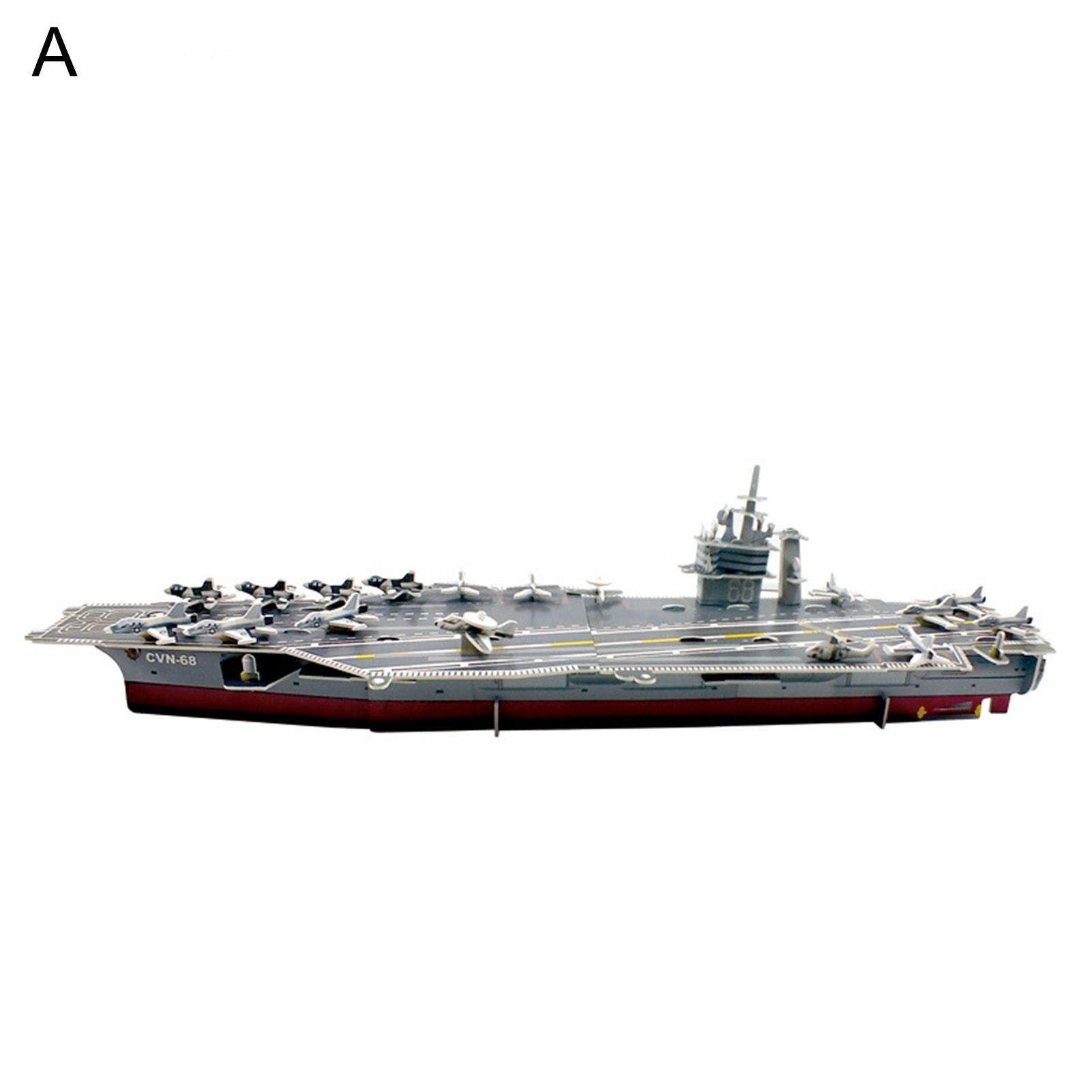 Aircraft Carrier Jigsaw 3D Hand-eye Coordination EPS Self-assembling Building Blocks Puzzle for Children