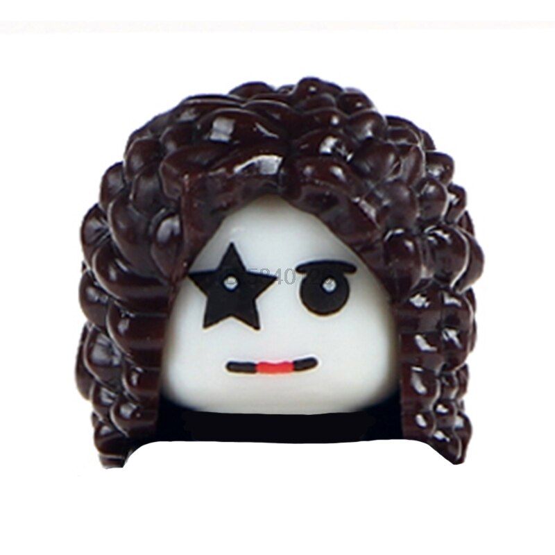 Celebrity Series Figures Toys La Casa De Papel Ed sheeran Action Figure Head Building Blocks Collect Kids Toys For Children Gift