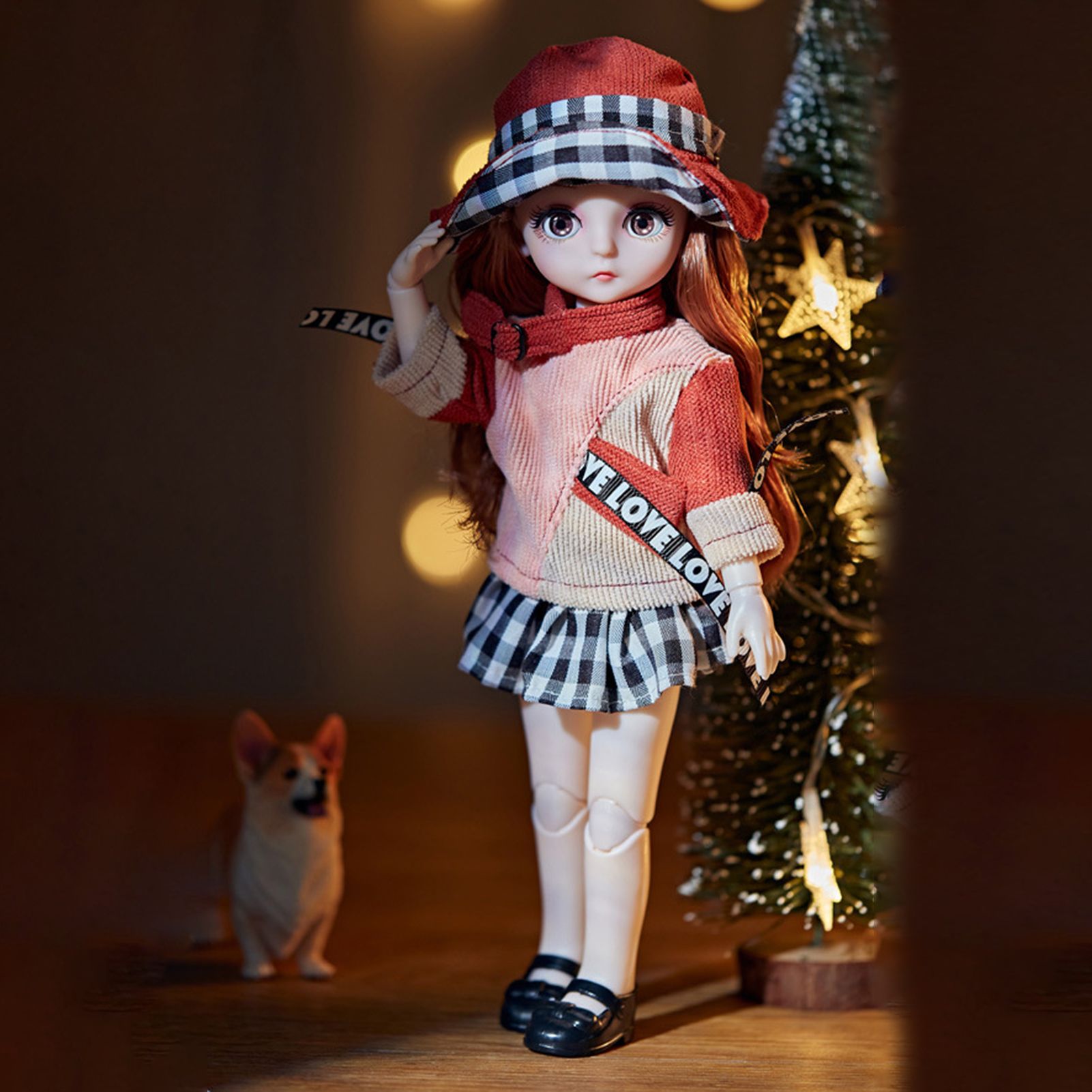 1 Set Fashion Dolls Movable Joint Decoration Flexible Constellations Princess Doll Kit Girls Birthday Gift