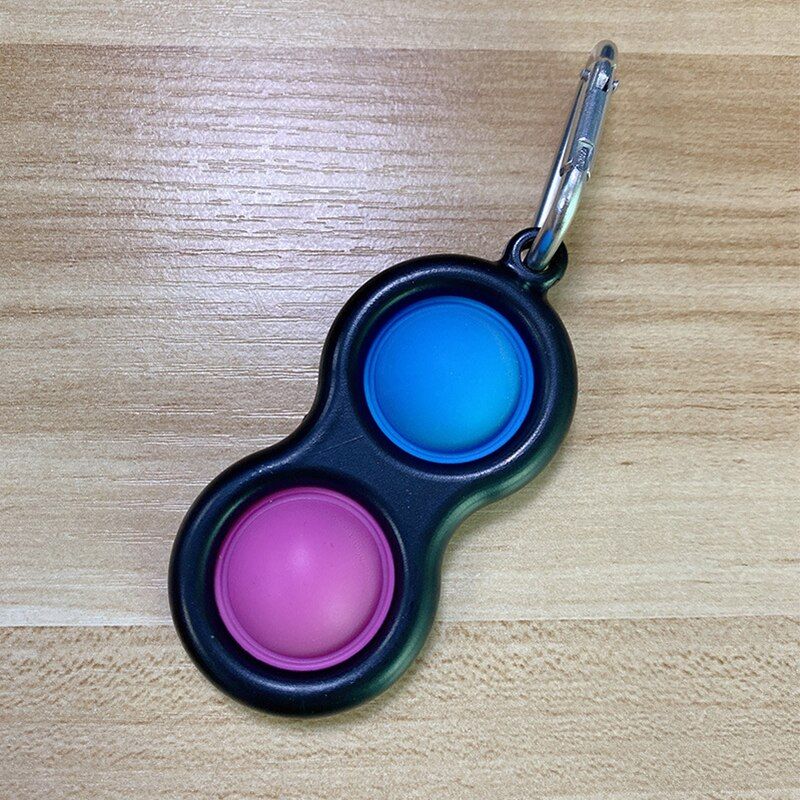 Fidget Simple Dimple Toy  Relieve Stress Kids Intelligent Develope Toys Early Educational Colorful Pressing Plate