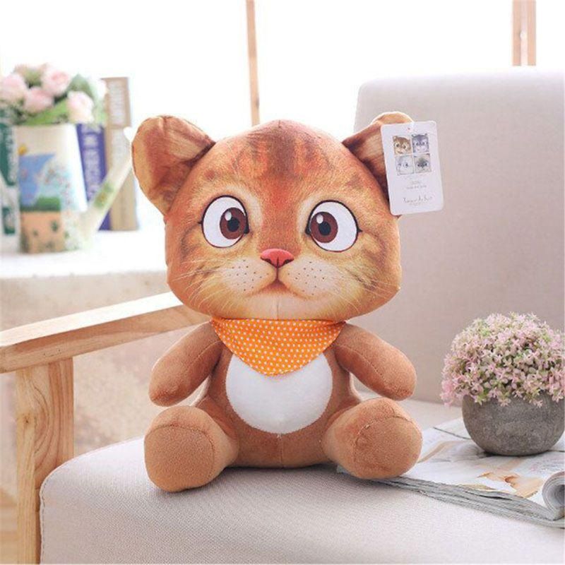 Cute Cat Plush Toy Animal Cat Doll Soft Toy Gifts for Kids - Toy
