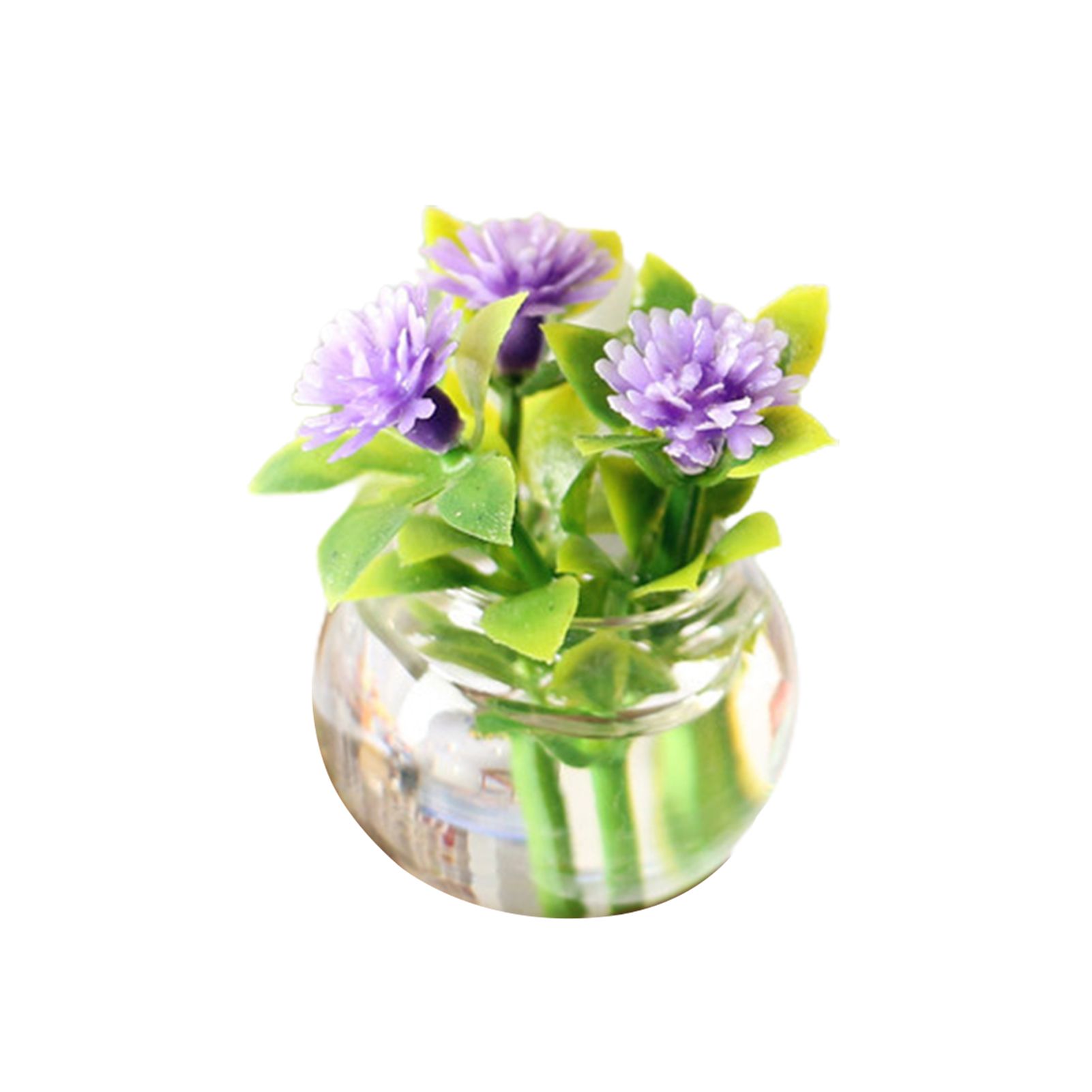 Dollhouse Potted High Simulation DIY Accessories Resin Garden Scene Mini Potted for Photo Props