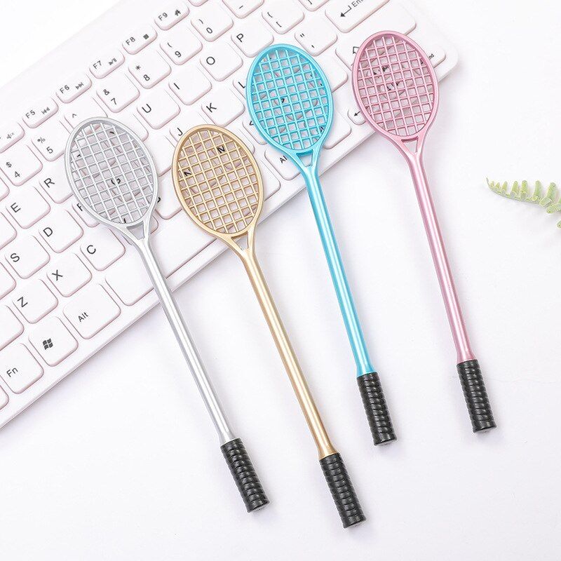 Racket for Slime PVC Badminton pen kids Toys Charms Floam putty Model Clay tool DIY fluffy slime form crystal kit clear slime