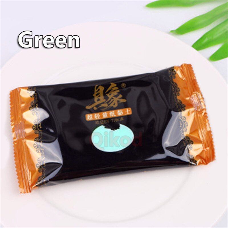 50g Light Clay Air Dry Polymer Plasticine Modelling Clay Super Light DIY Soft Creative Handgum Educational Clay Toy for children