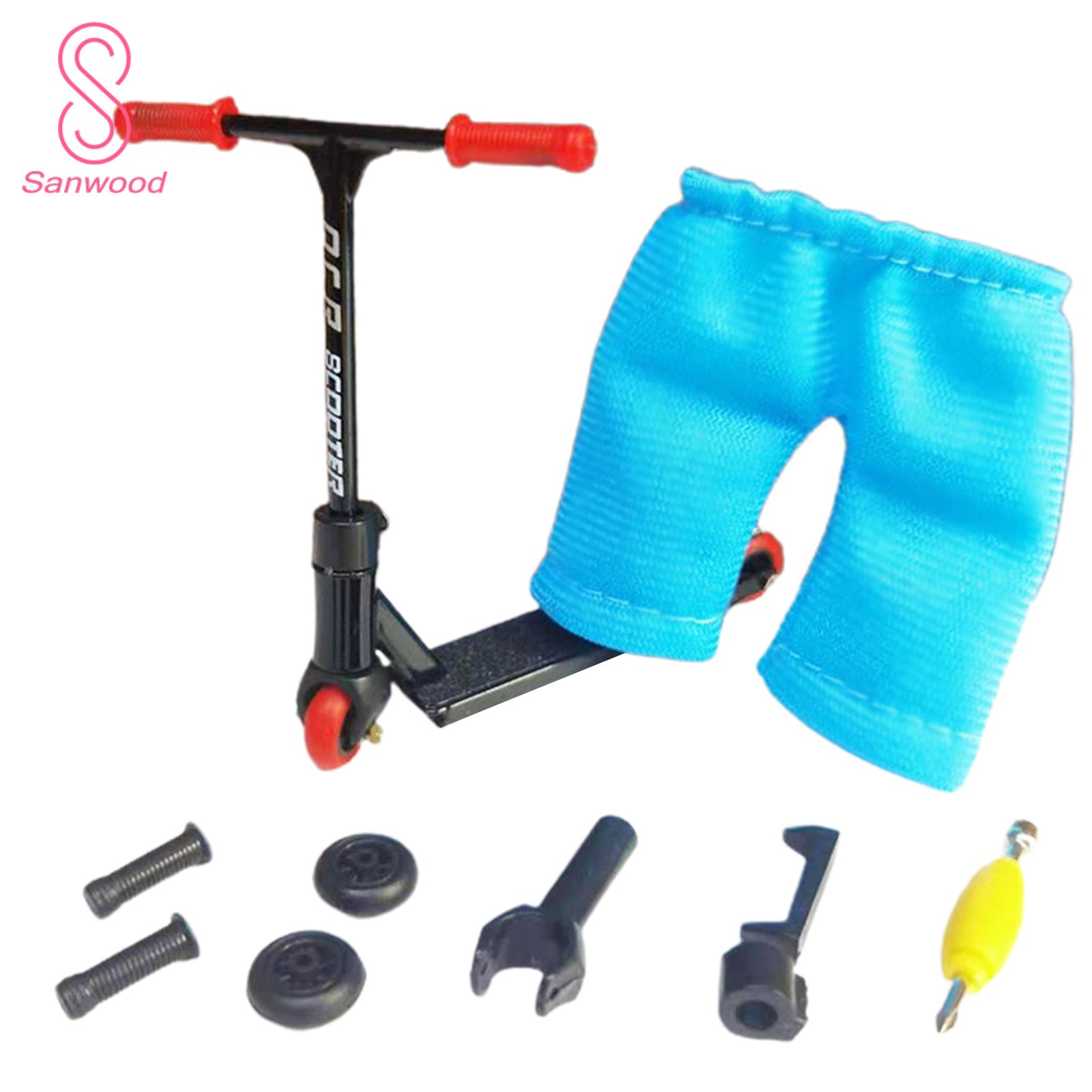 Finger Scooter Kit Fun Finger Scooter Set with Pants