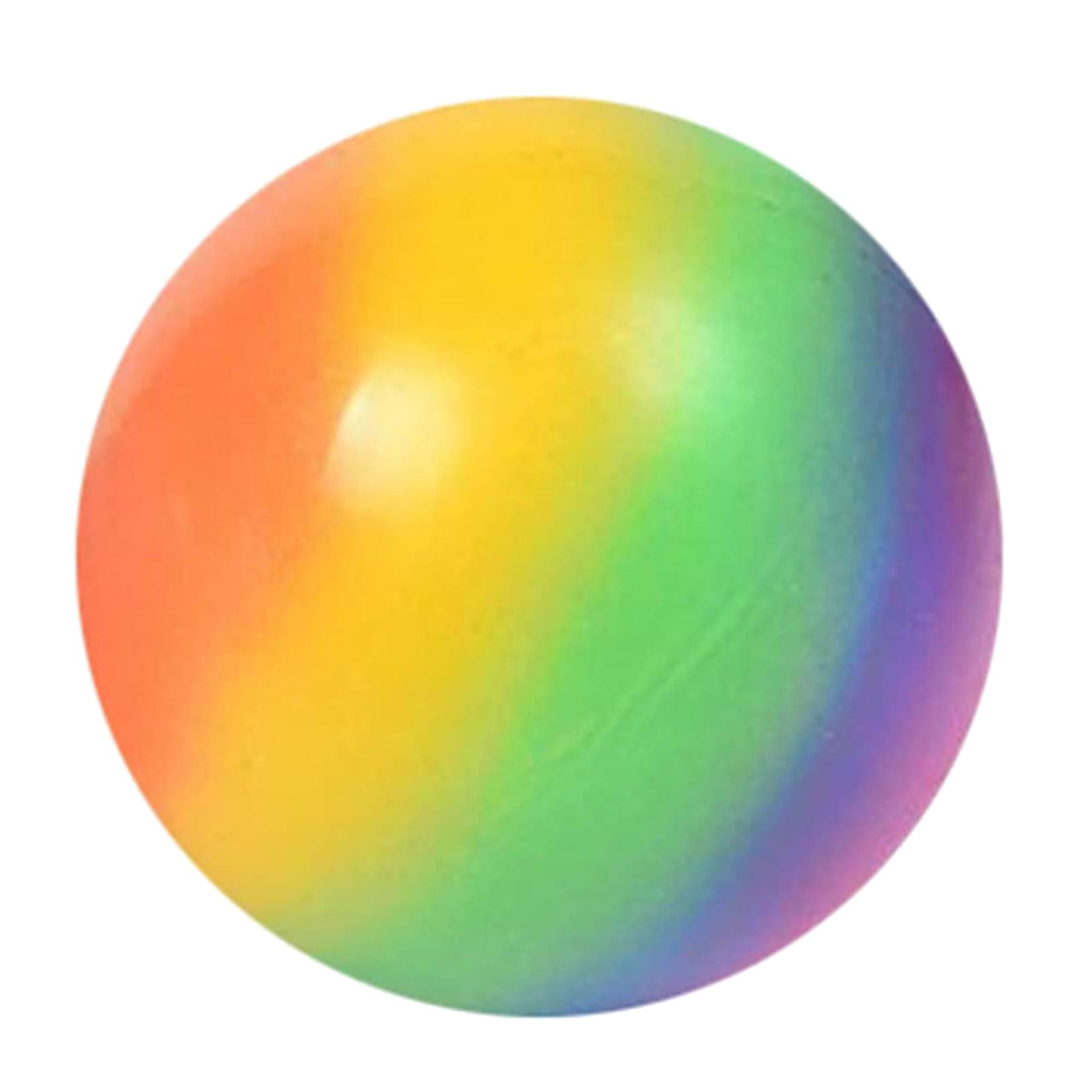 TPR Colorful Vent Ball Rebound Pinch Squeezing Kids Adult Decompression Toy Gift