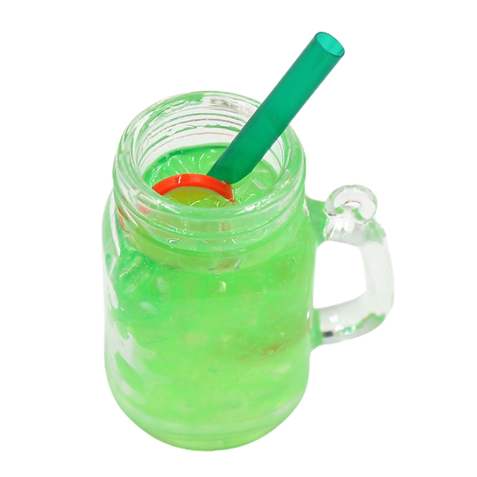 Creative Mini Kettle Keychain Simulated Food Drink Cup Pendant Gift Bag Ornament