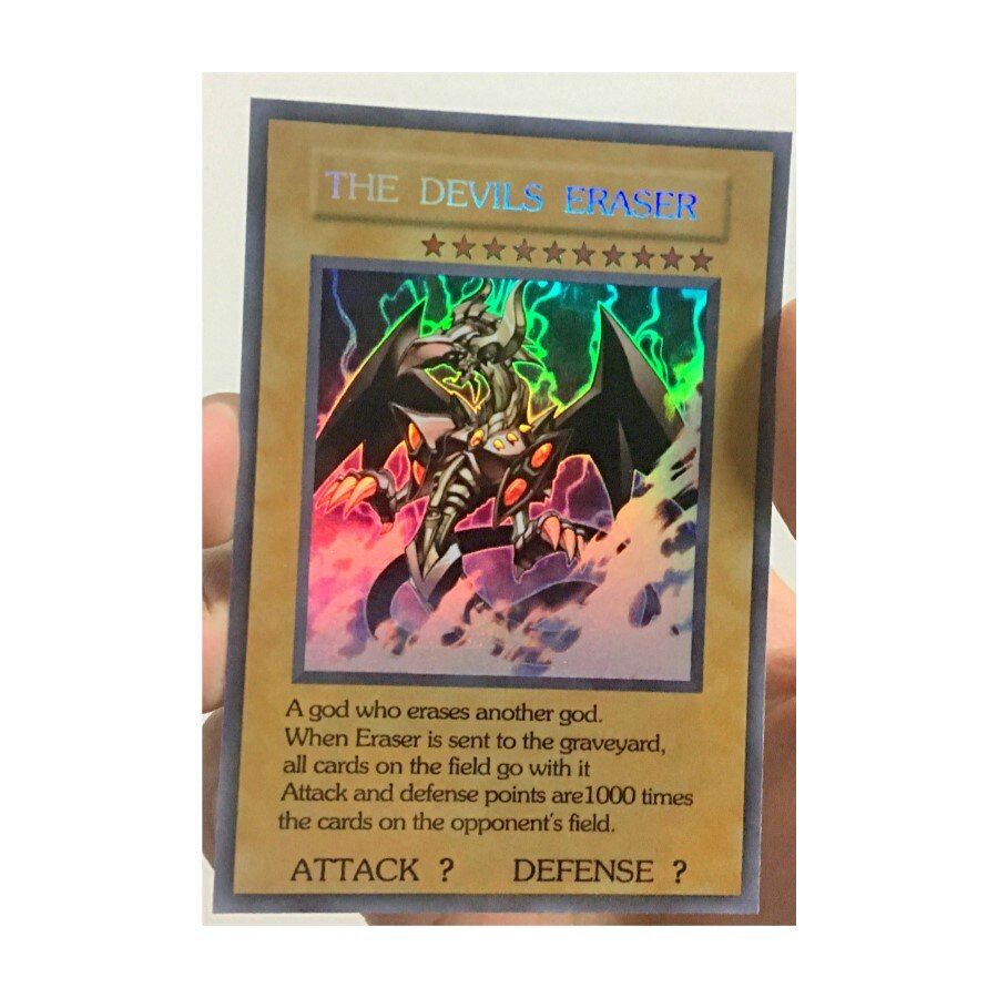 Yu Gi Oh The Wicked Eraser English DIY Toys Hobbies Hobby Collectibles Game Collection Anime Cards